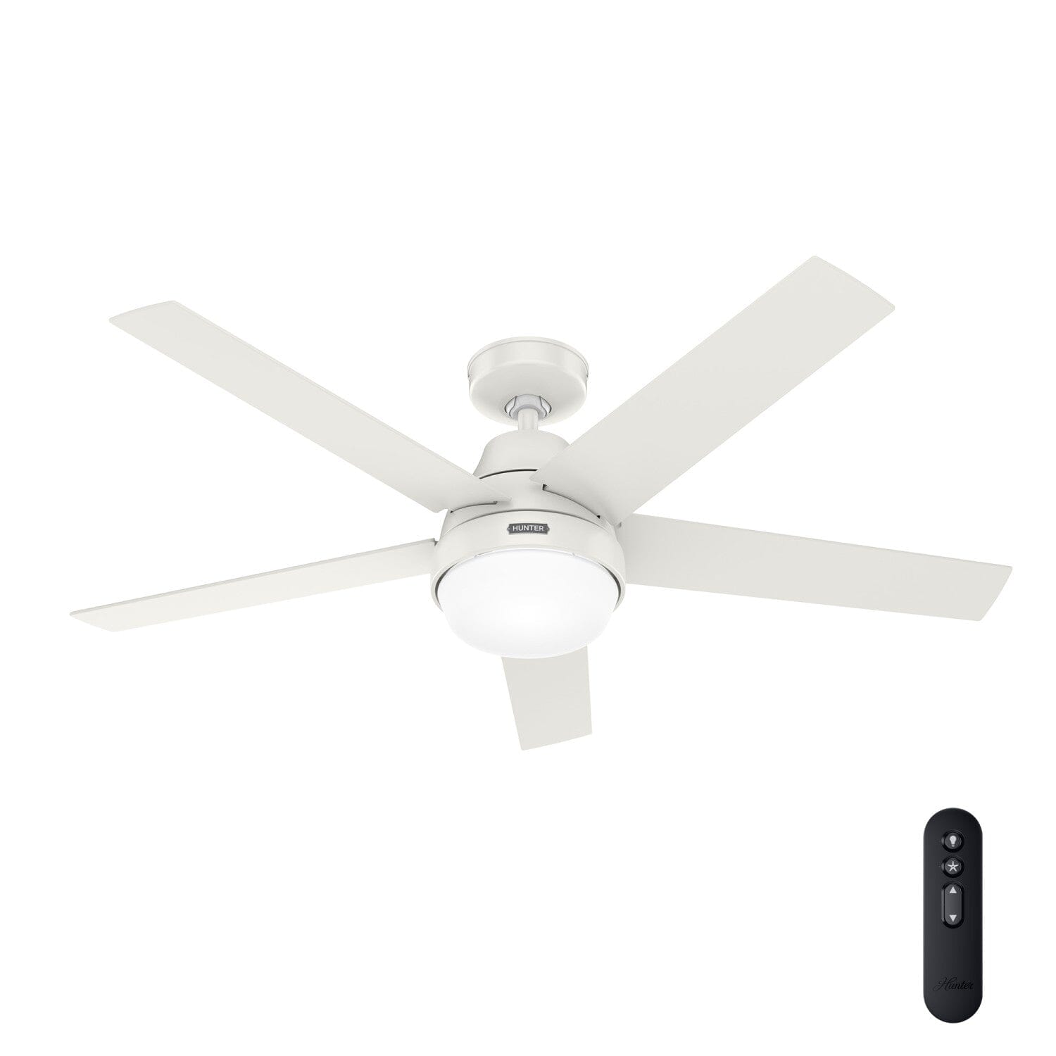 Aerodyne Indoor Smart Fan with LED Light 52 inch with Remote